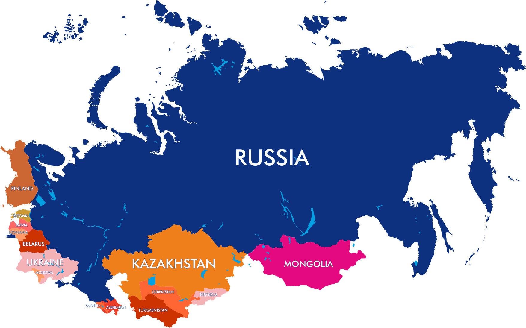 Карта республик СНГ. Карта стран СНГ И России. Страны СНГ на карте. Карта СНГ географическая. Сколько до 25 сентября 2024
